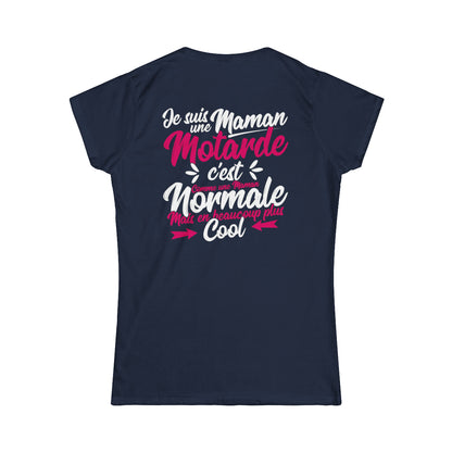 Je suis une maman motarde, c'est comme une maman normale mais en beaucoup plus cool