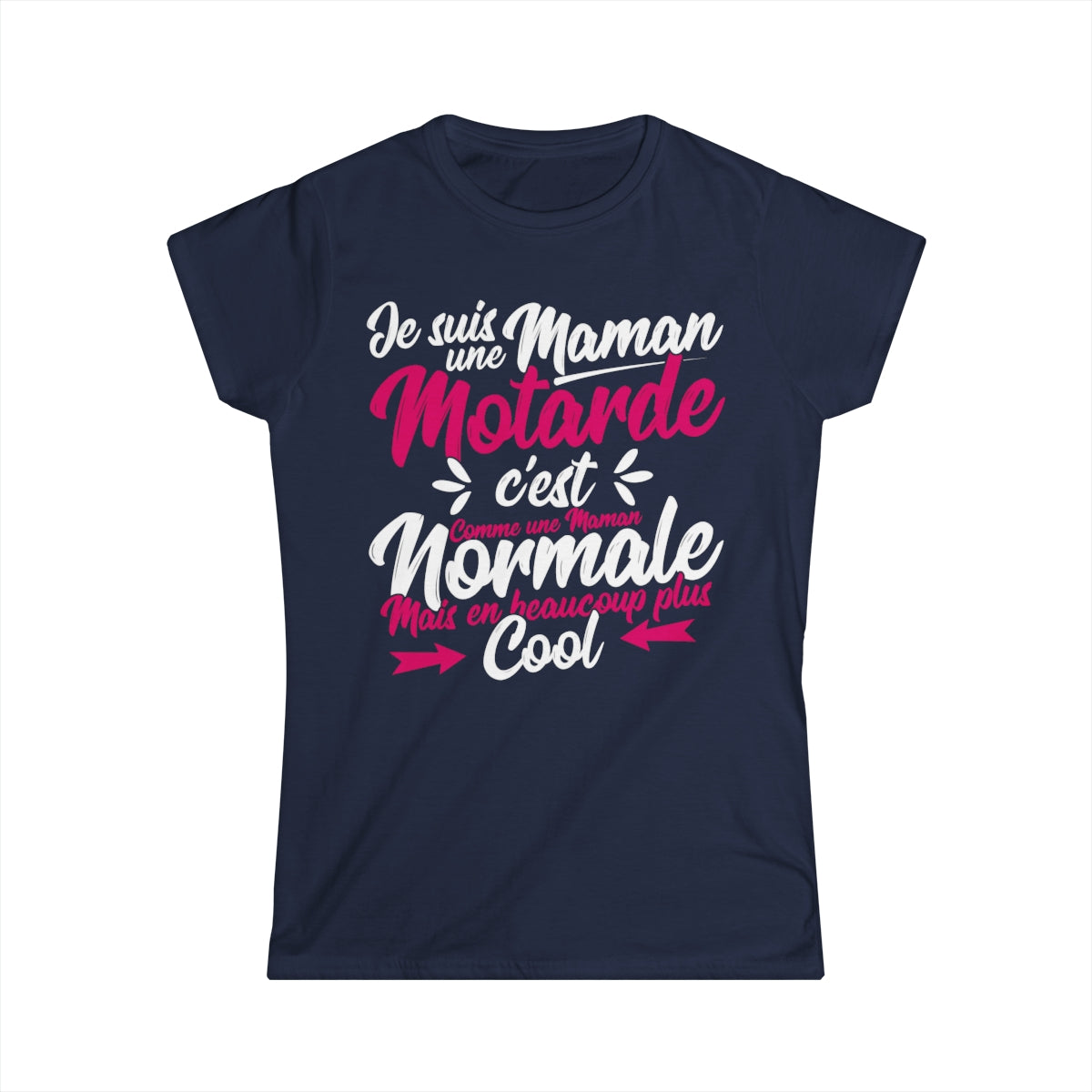 Je suis une maman motarde, c'est comme une maman normale mais en beaucoup plus cool