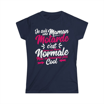 Je suis une maman motarde, c'est comme une maman normale mais en beaucoup plus cool