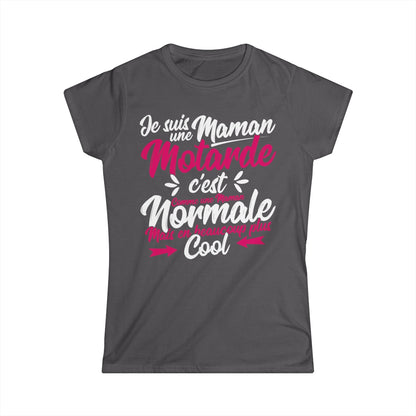 Je suis une maman motarde, c'est comme une maman normale mais en beaucoup plus cool