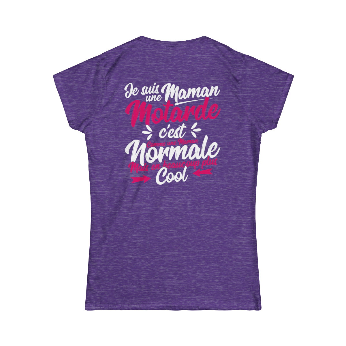 Je suis une maman motarde, c'est comme une maman normale mais en beaucoup plus cool