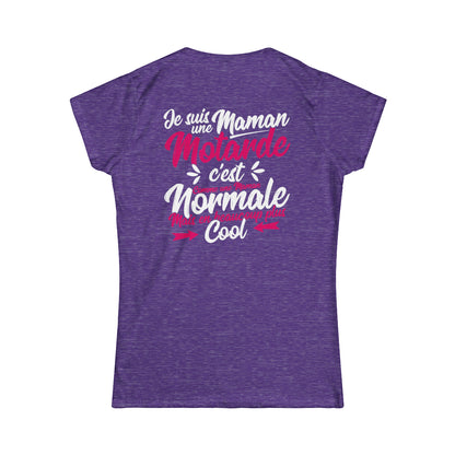 Je suis une maman motarde, c'est comme une maman normale mais en beaucoup plus cool