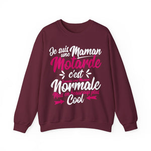 Je suis une maman motarde, c'est comme une maman normale mais en beaucoup plus cool