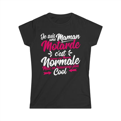 Je suis une maman motarde, c'est comme une maman normale mais en beaucoup plus cool