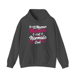 Je suis une maman motarde, c'est comme une maman normale mais en beaucoup plus cool