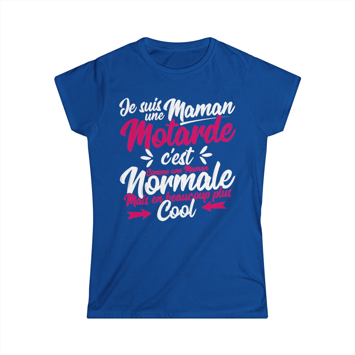 Je suis une maman motarde, c'est comme une maman normale mais en beaucoup plus cool