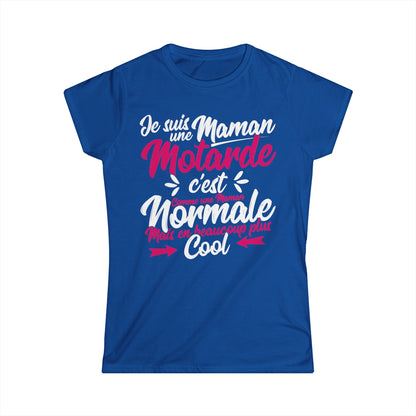 Je suis une maman motarde, c'est comme une maman normale mais en beaucoup plus cool