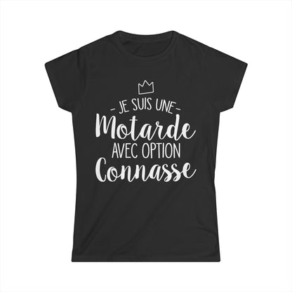 Je suis une motarde avec option connasse