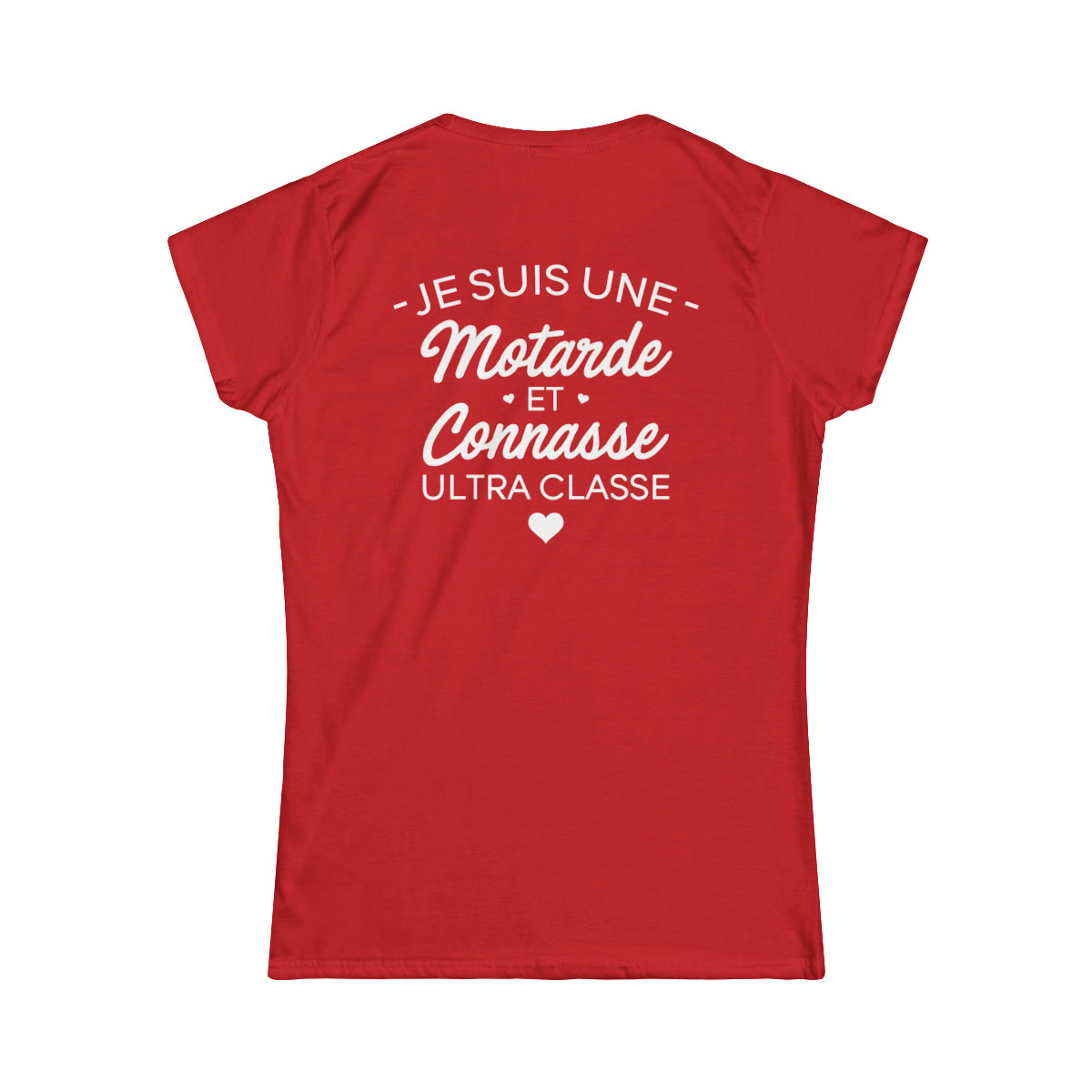 Je suis une motarde et connasse ultra classe