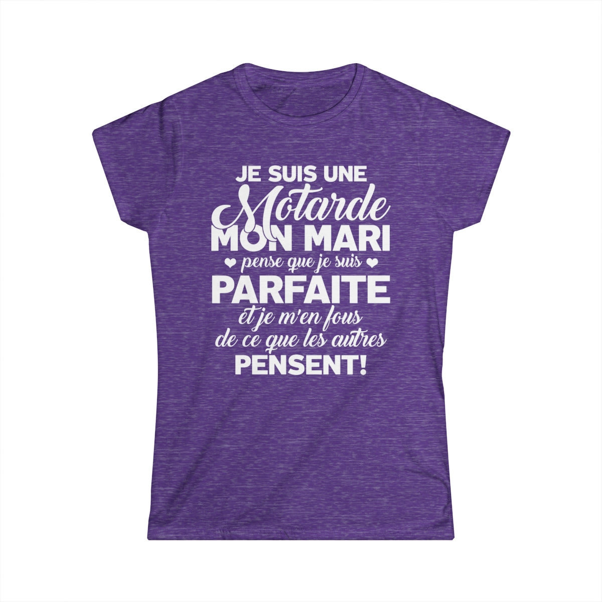 Je suis une motarde, mon mari pense que je suis parfaite