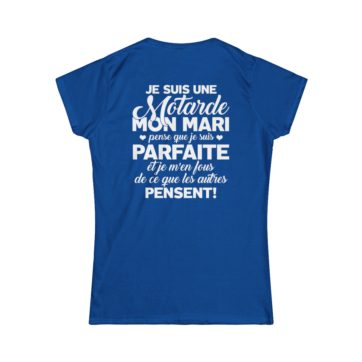 Je suis une motarde, mon mari pense que je suis parfaite