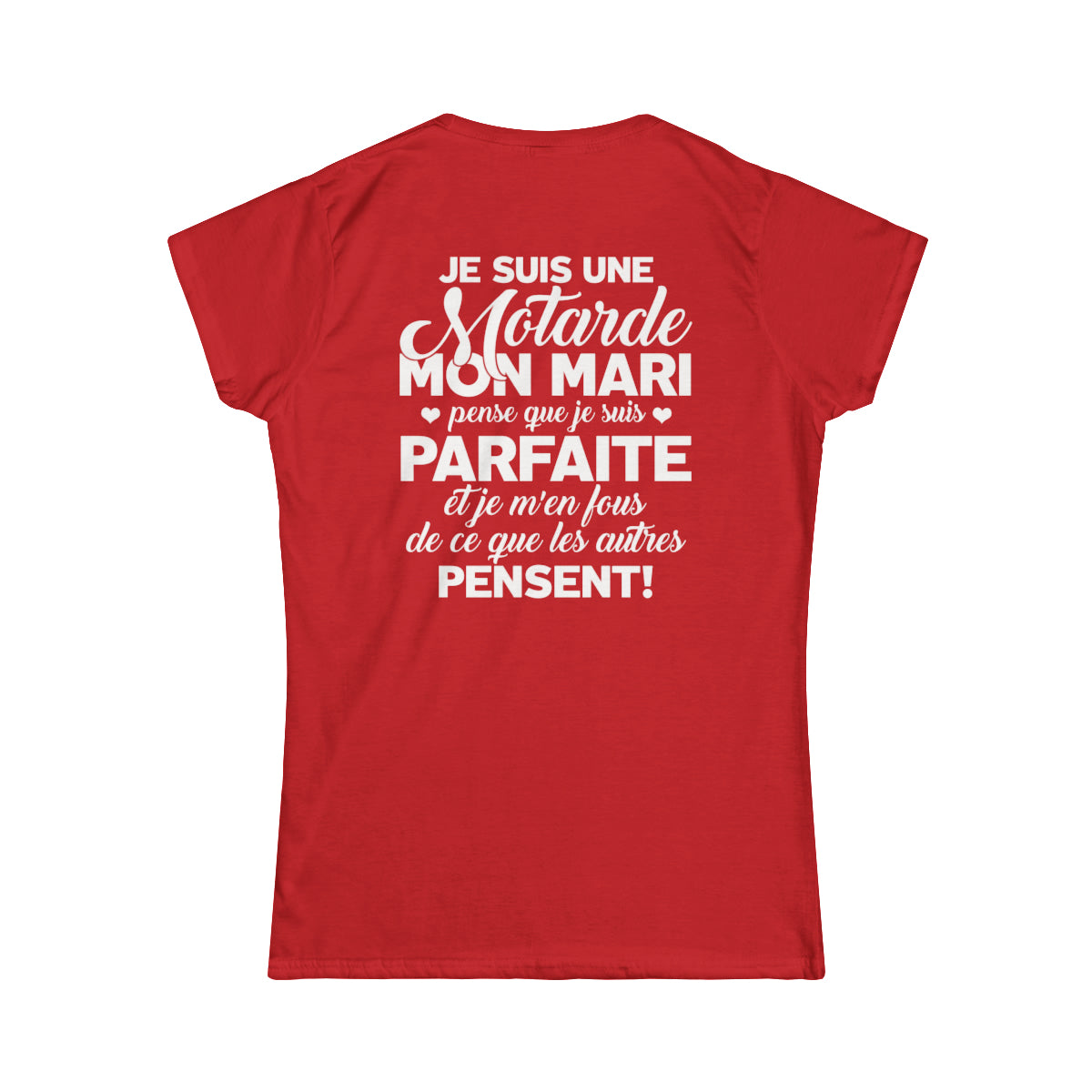 Je suis une motarde, mon mari pense que je suis parfaite