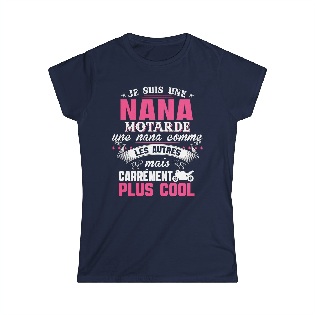 Je suis une nana motarde, une nana comme les autres mais carrément plus cool