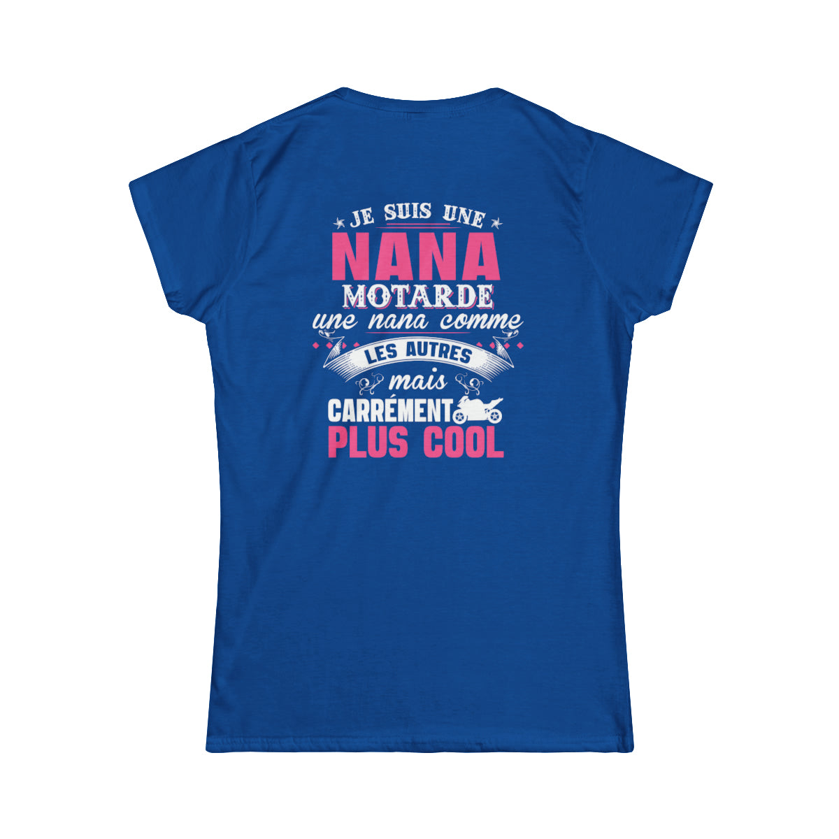 Je suis une nana motarde, une nana comme les autres mais carrément plus cool