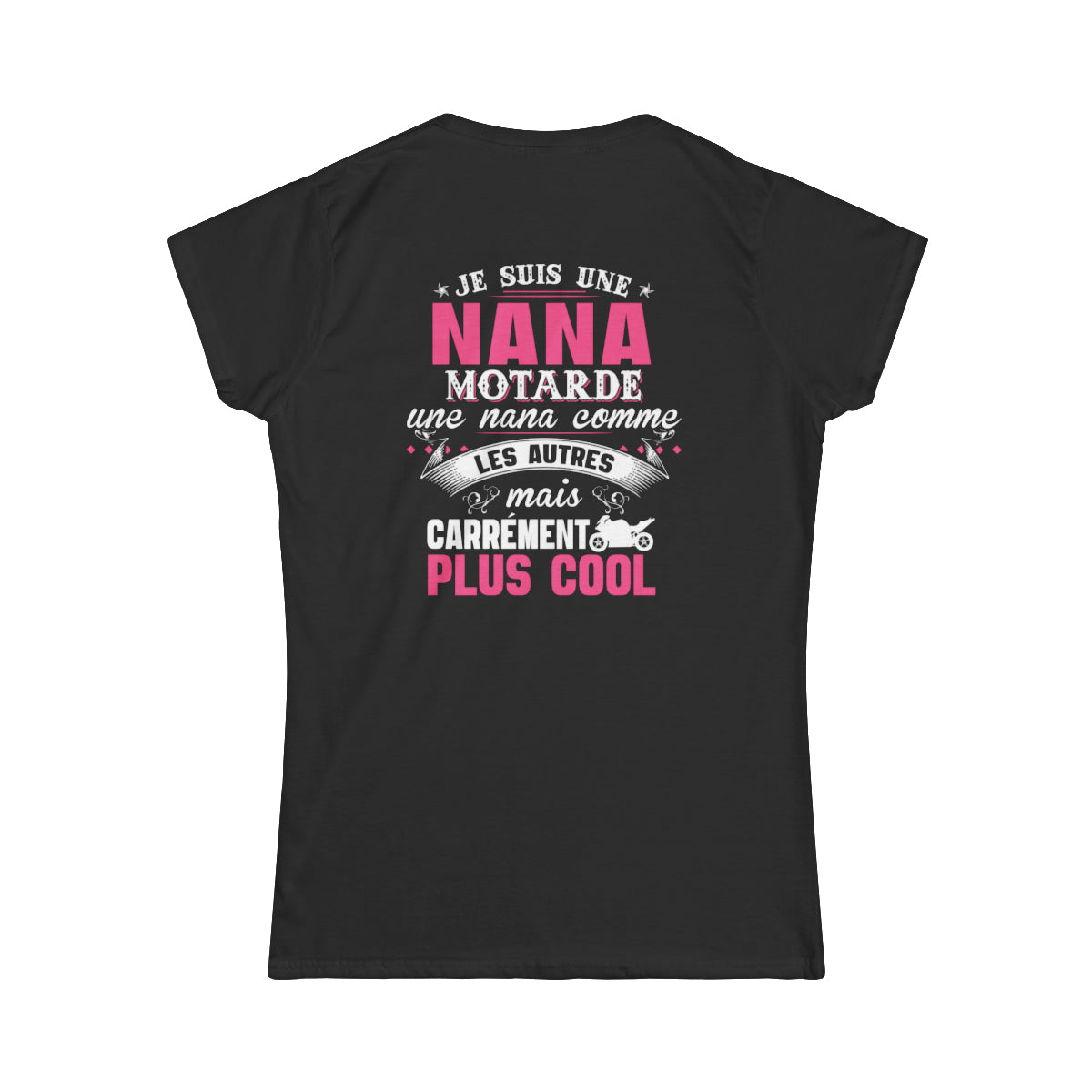 Je suis une nana motarde, une nana comme les autres mais carrément plus cool