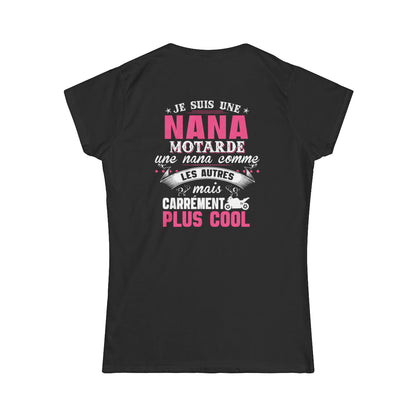 Je suis une nana motarde, une nana comme les autres mais carrément plus cool