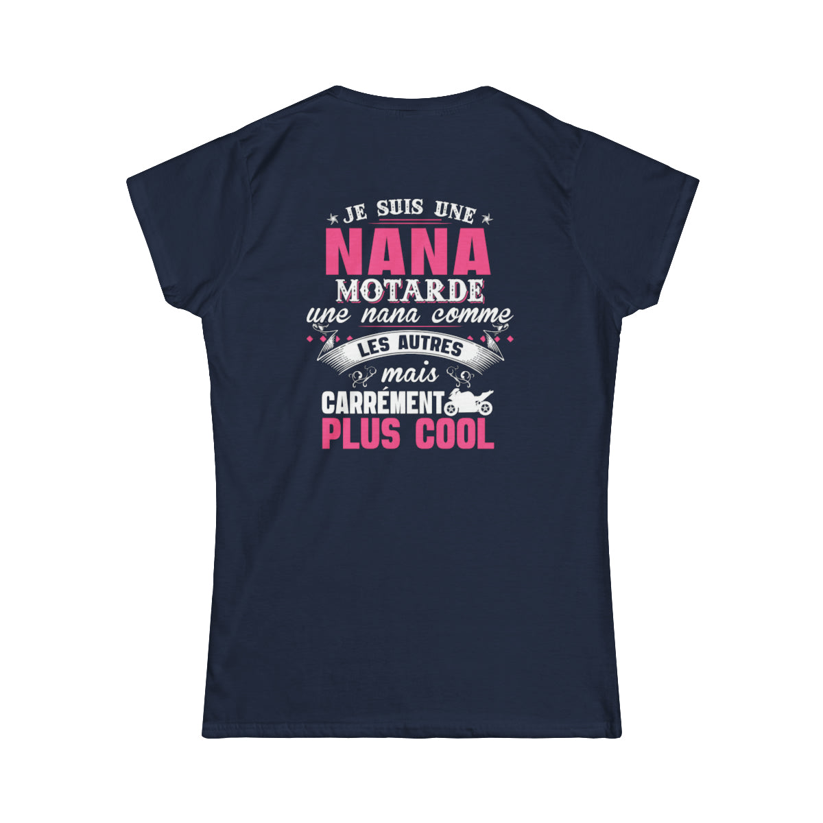 Je suis une nana motarde, une nana comme les autres mais carrément plus cool
