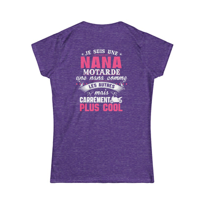 Je suis une nana motarde, une nana comme les autres mais carrément plus cool