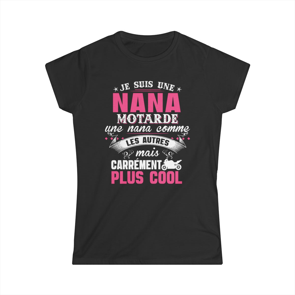 Je suis une nana motarde, une nana comme les autres mais carrément plus cool