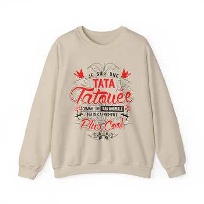 Je suis une tata tatouée comme une tata normale mais carrément plus cool