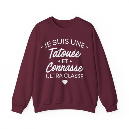 Je suis une tatouée et connasse ultra classe