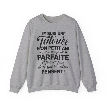 Je suis une tatouée, mon petit ami pense que je suis parfaite et je m'en fous de ce que les autres pensent