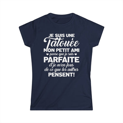 Je suis une tatouée, mon petit ami pense que je suis parfaite et je m'en fous de ce que les autres pensent