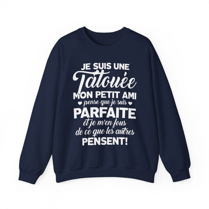 Je suis une tatouée, mon petit ami pense que je suis parfaite et je m'en fous de ce que les autres pensent