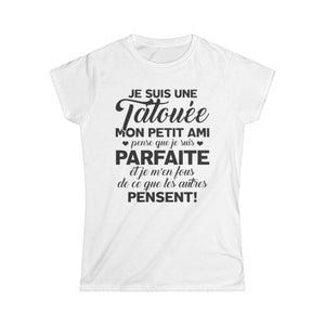 Je suis une tatouée, mon petit ami pense que je suis parfaite et je m'en fous de ce que les autres pensent