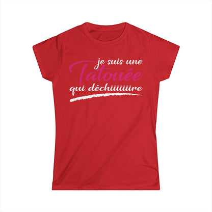 Je suis une tatouée qui déchire