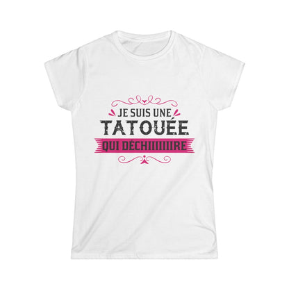 Je suis une tatouée qui déchire