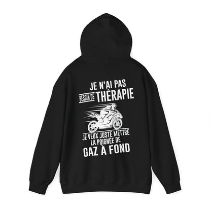 Je veux juste mettre la poignée de gaz à fond