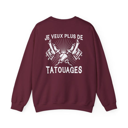 Je veux plus de tatouages