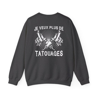 Je veux plus de tatouages