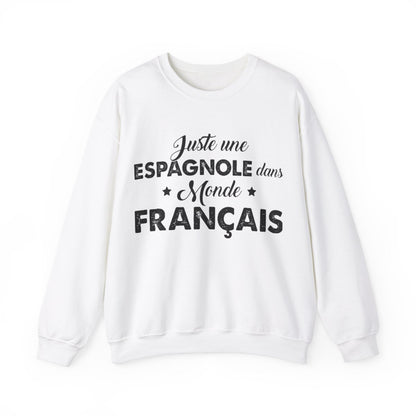 Juste une Espagnole dans monde Français
