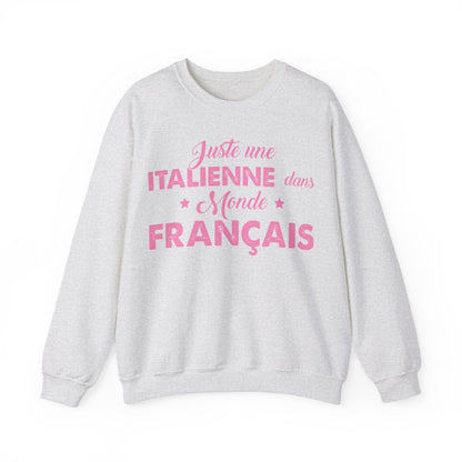 Juste une Italienne dans monde Français