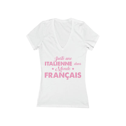 Juste une Italienne dans monde Français