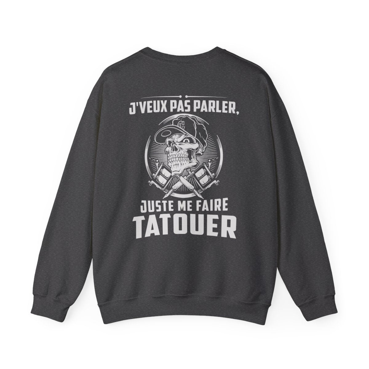 J'veux pas parler, juste me faire tatouer