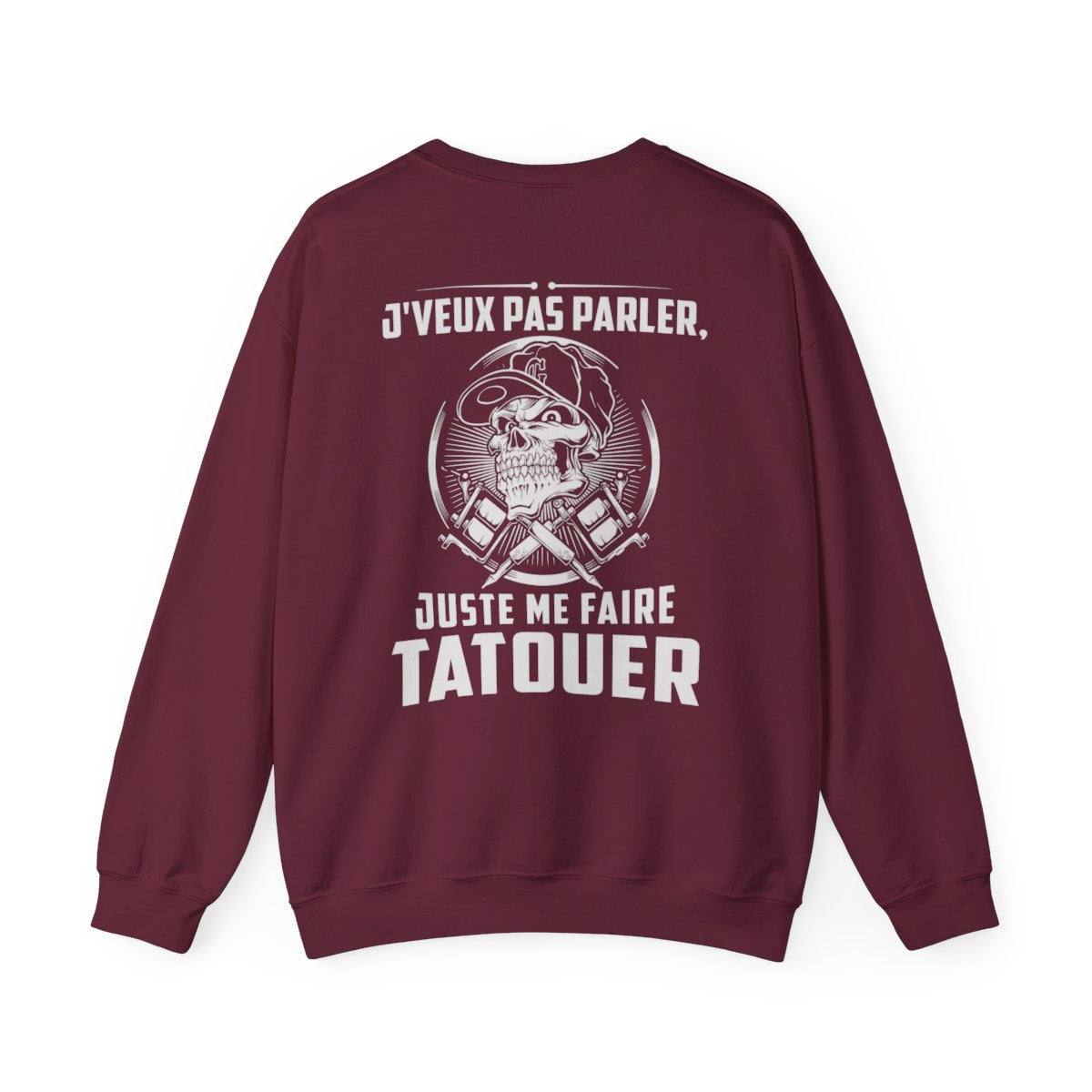 J'veux pas parler, juste me faire tatouer