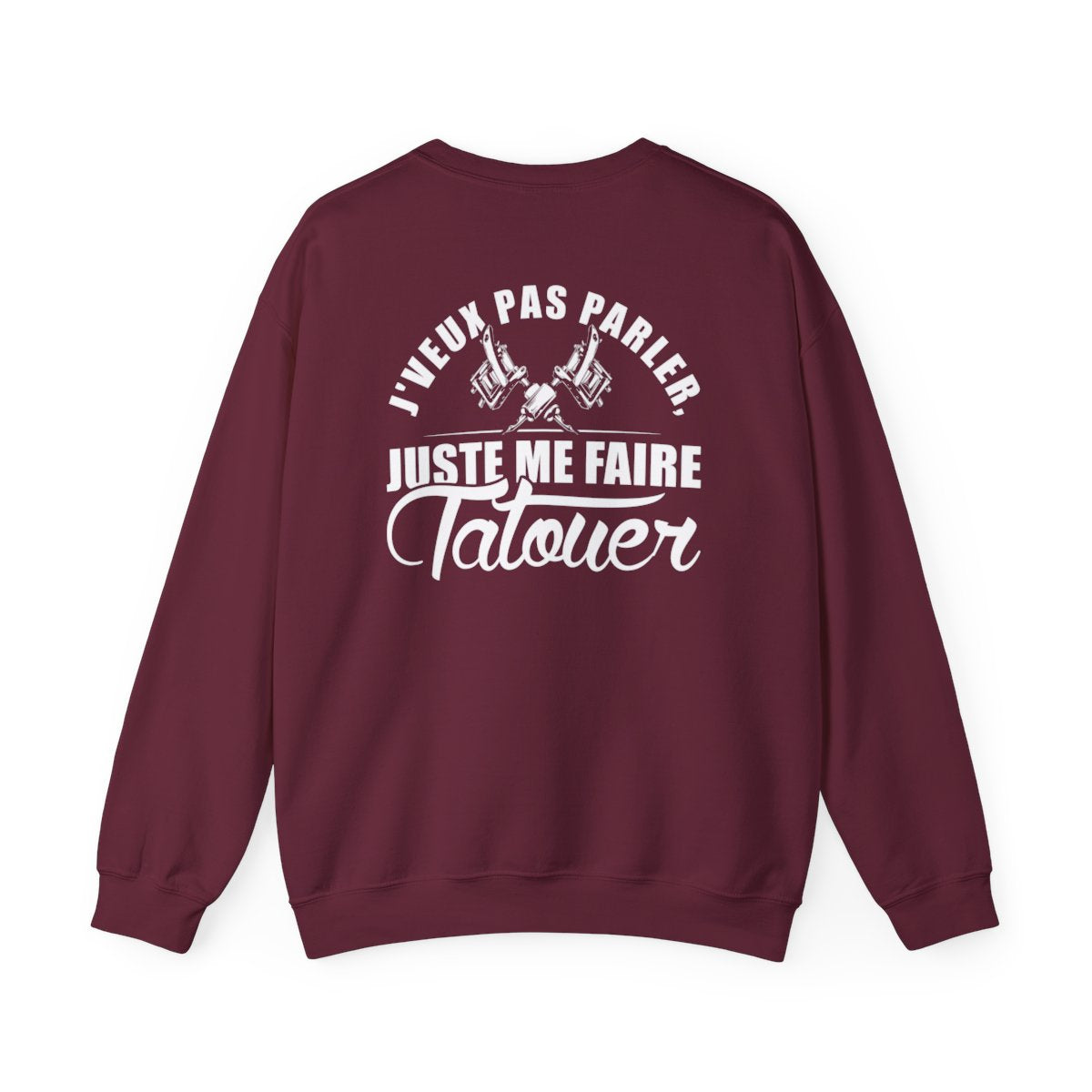 J'veux pas parler, juste me faire tatouer