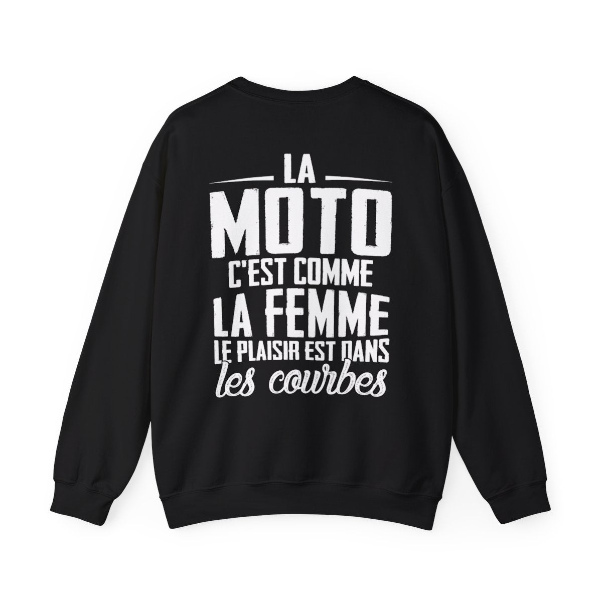 La moto c'est comme la femme le plaisir est dans les courbes