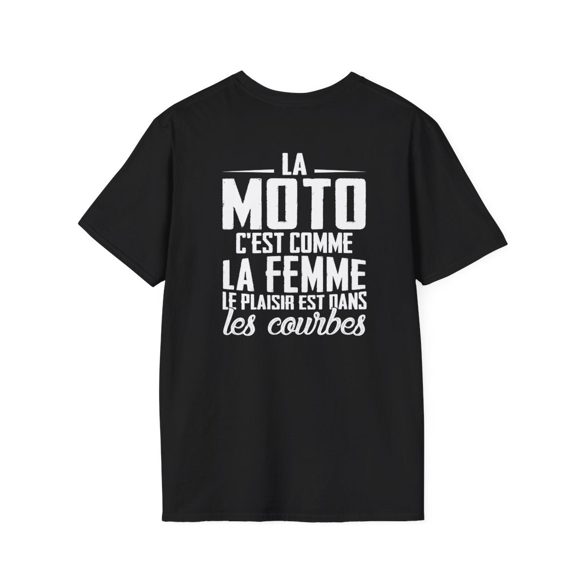 La moto c'est comme la femme le plaisir est dans les courbes