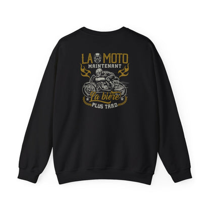 La moto maintenant, la bière plus tard