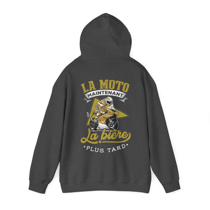 La moto maintenant, la bière plus tard