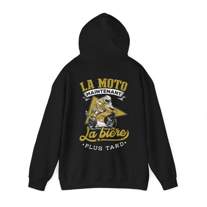 La moto maintenant, la bière plus tard
