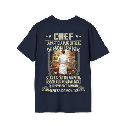 La partie la plus difficile d'être un Chef