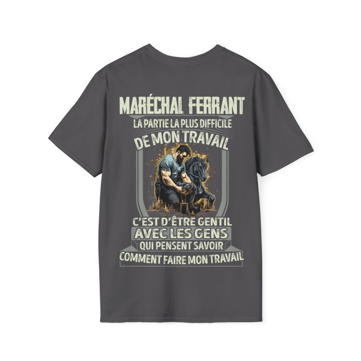 La partie la plus difficile d'être un Maréchal ferrant