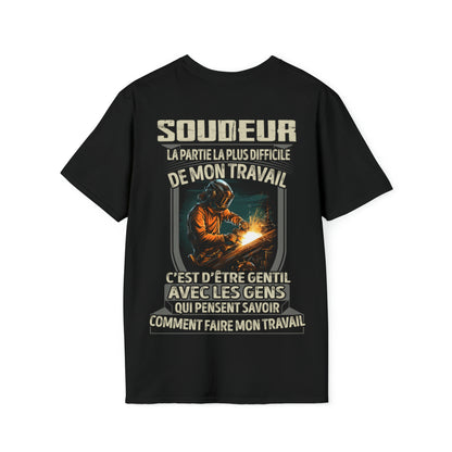 La partie la plus difficile d'être un Soudeur