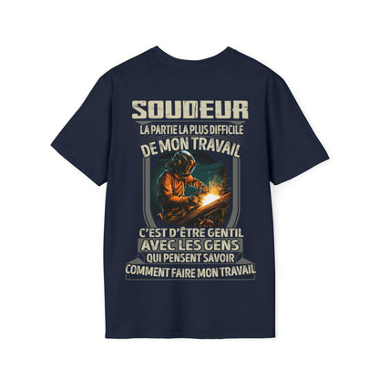 La partie la plus difficile d'être un Soudeur