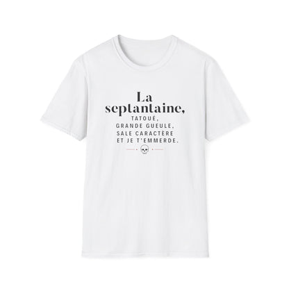 La septantaine, tatoué, grande gueule, sale caractère et je t'emmerde